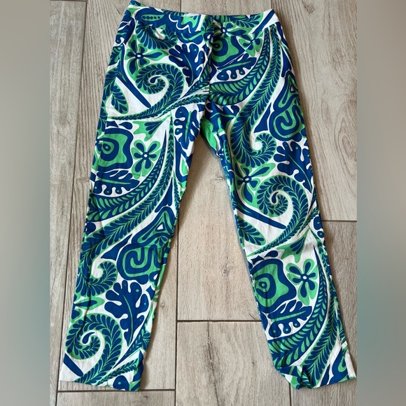 Elliot Lauren Boho Floral Casual Pants Mid Rise Lightweight Size 6 - Picture 1 of 4